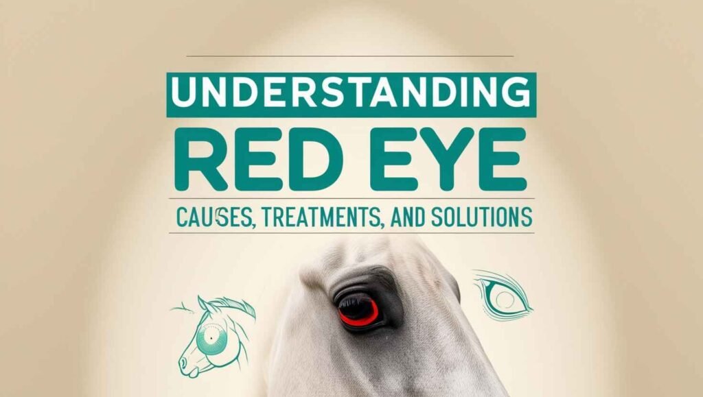 Understanding Red Eye in Horses: Causes, Treatments, and Solutions