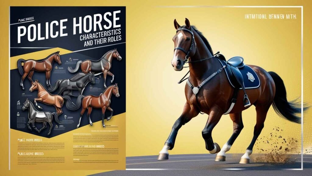 Police Horse Breeds: Characteristics and Their Roles